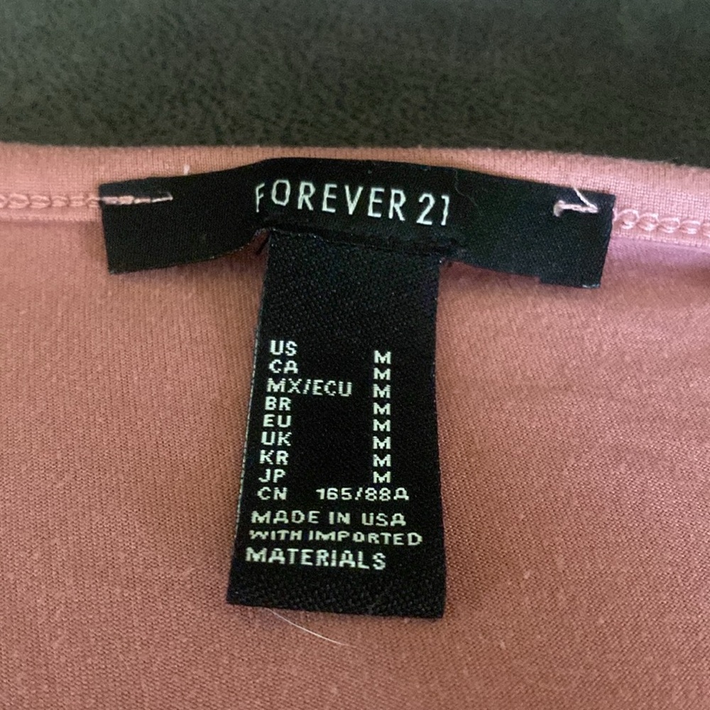 Pink Wrap Crop Top - Picture 5 of 5